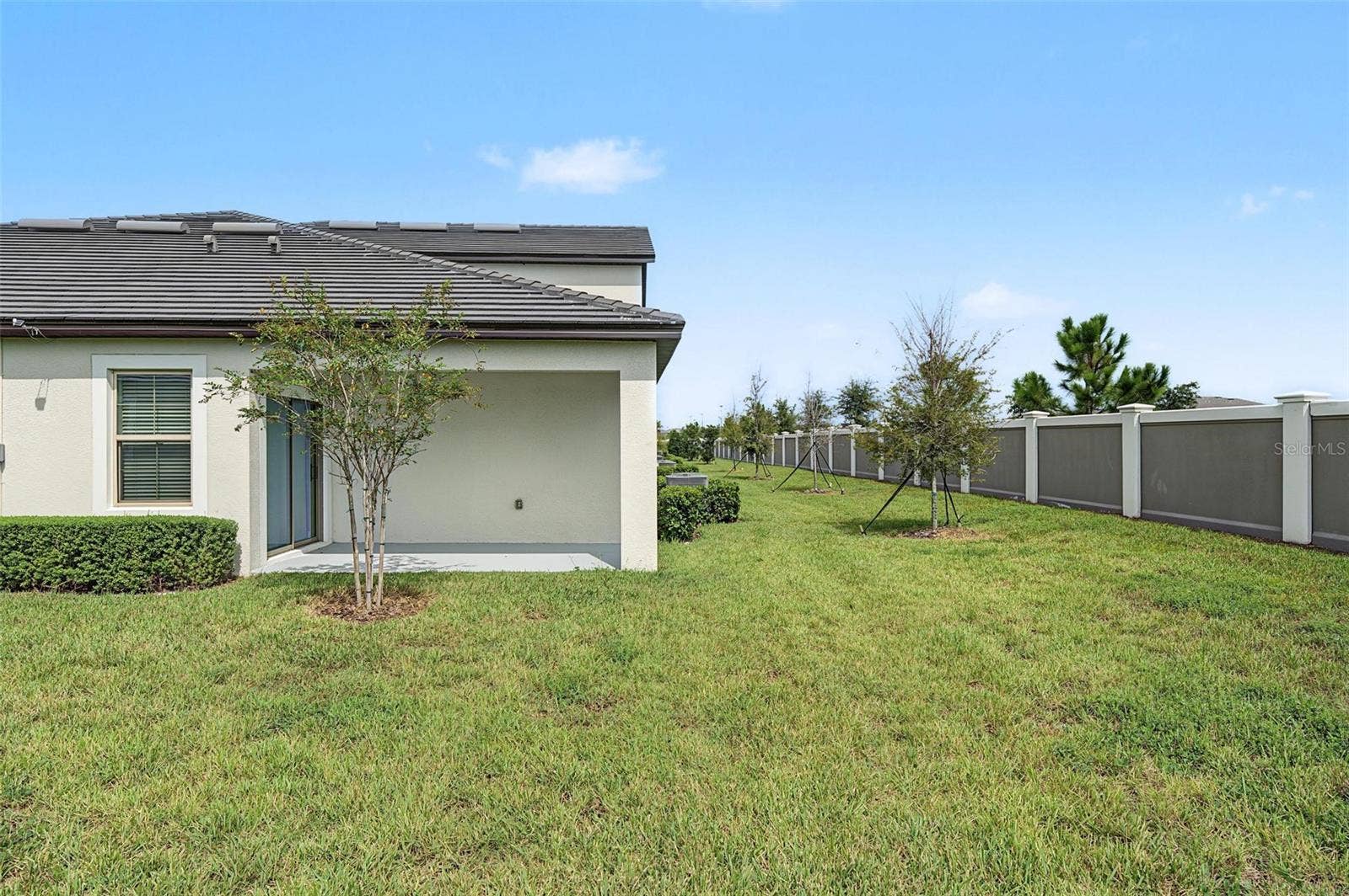 large covered lanai