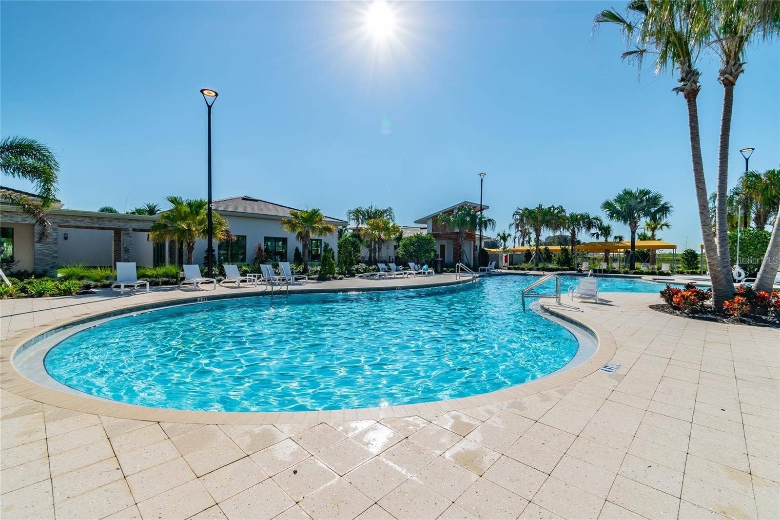 heated pool