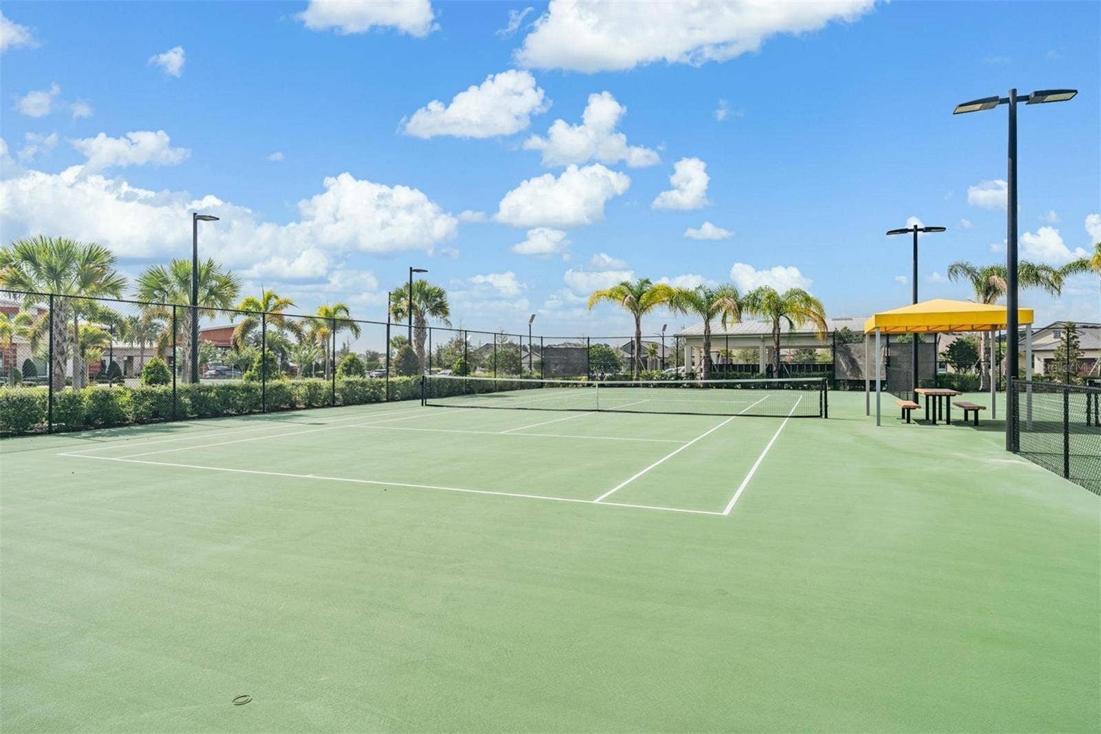 tennis courts