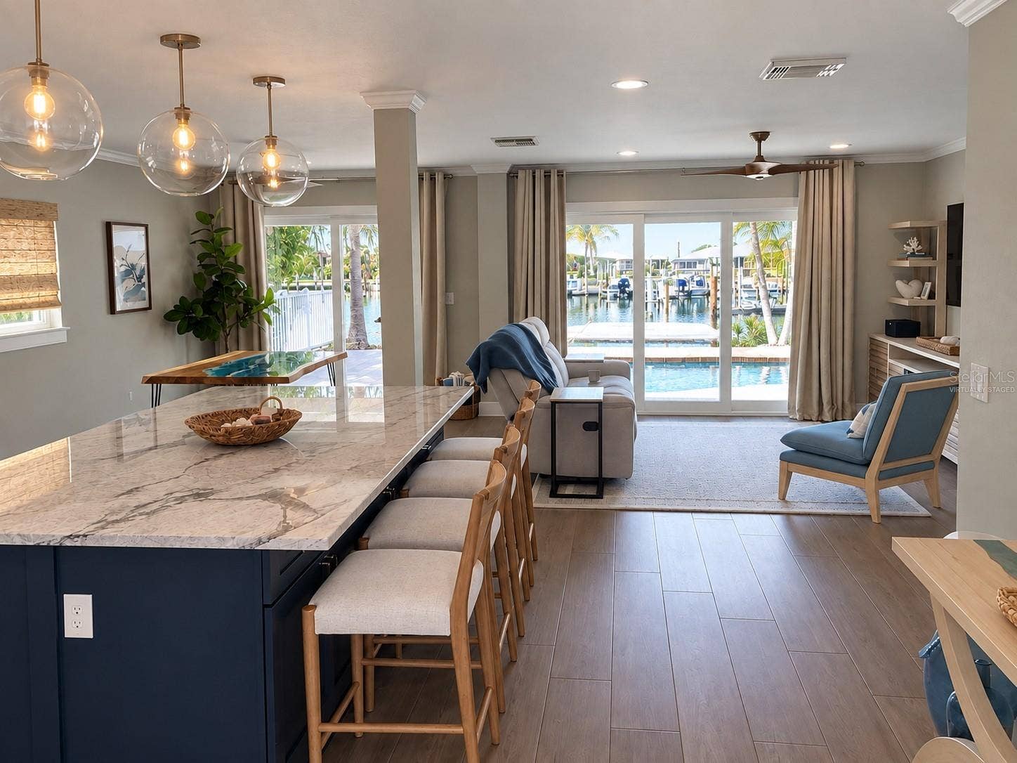 11110 1ST STREET E, Treasure Island, FL 33706 Virtually staged