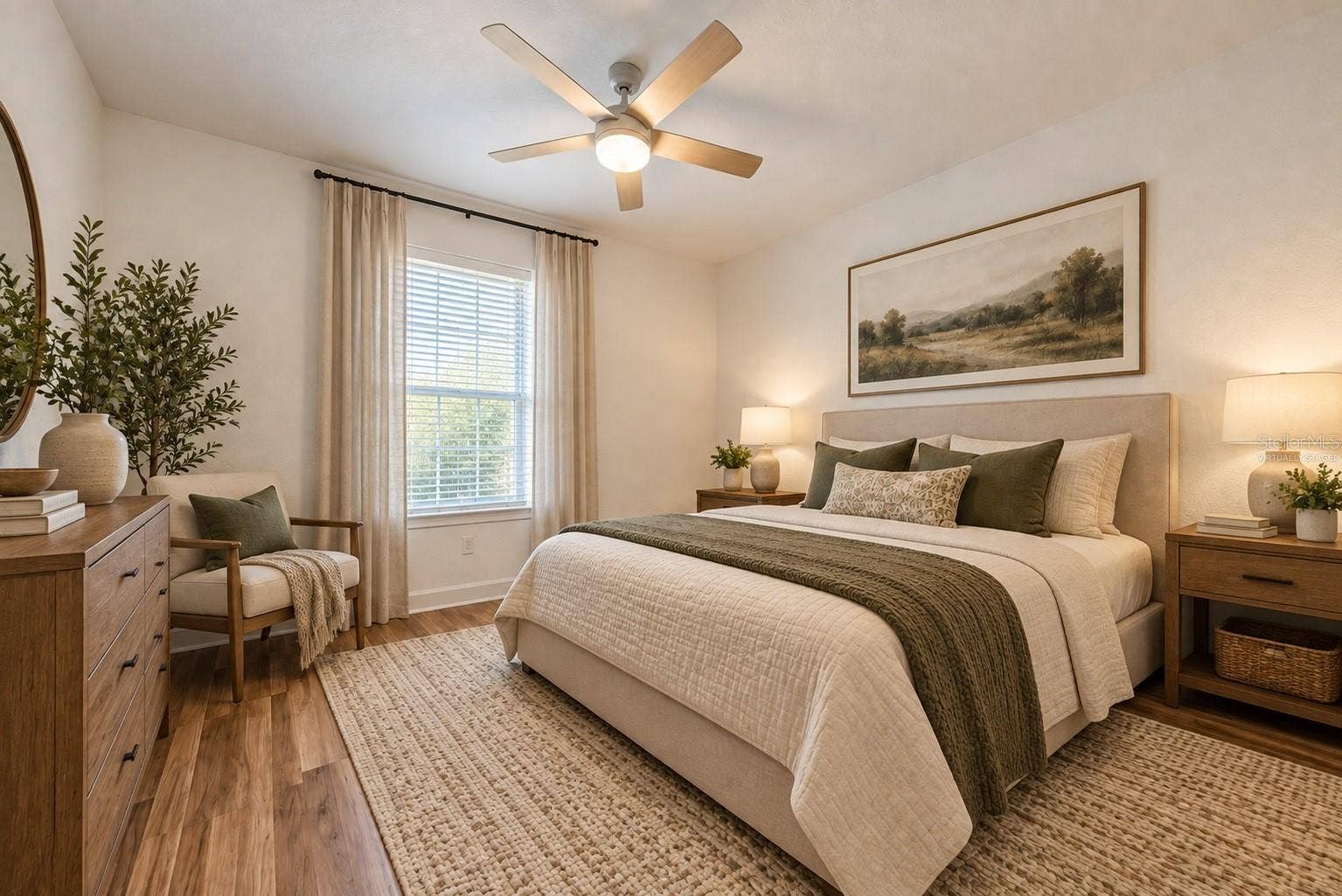 10209 COURTNEY PALMS BOULEVARD, #301, Tampa, FL 33619 Bedroom Virtually Staged