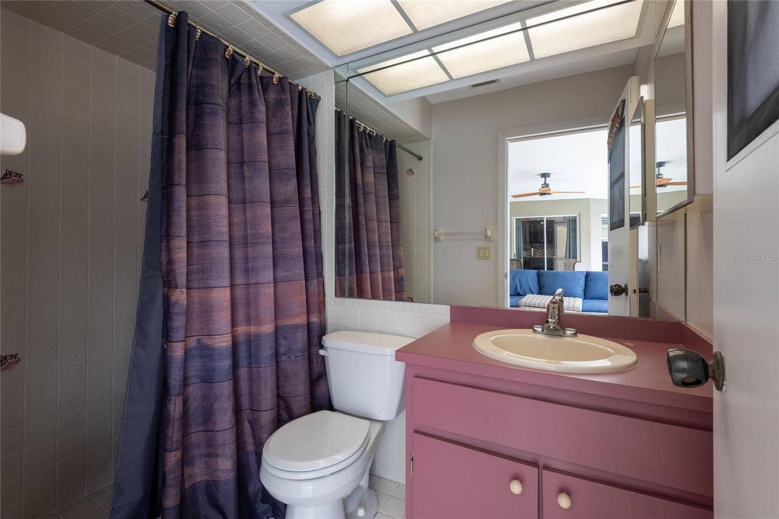 9713 LOMALINDA COURT, New Port Richey, FL 34655 Pool bath with shower.
