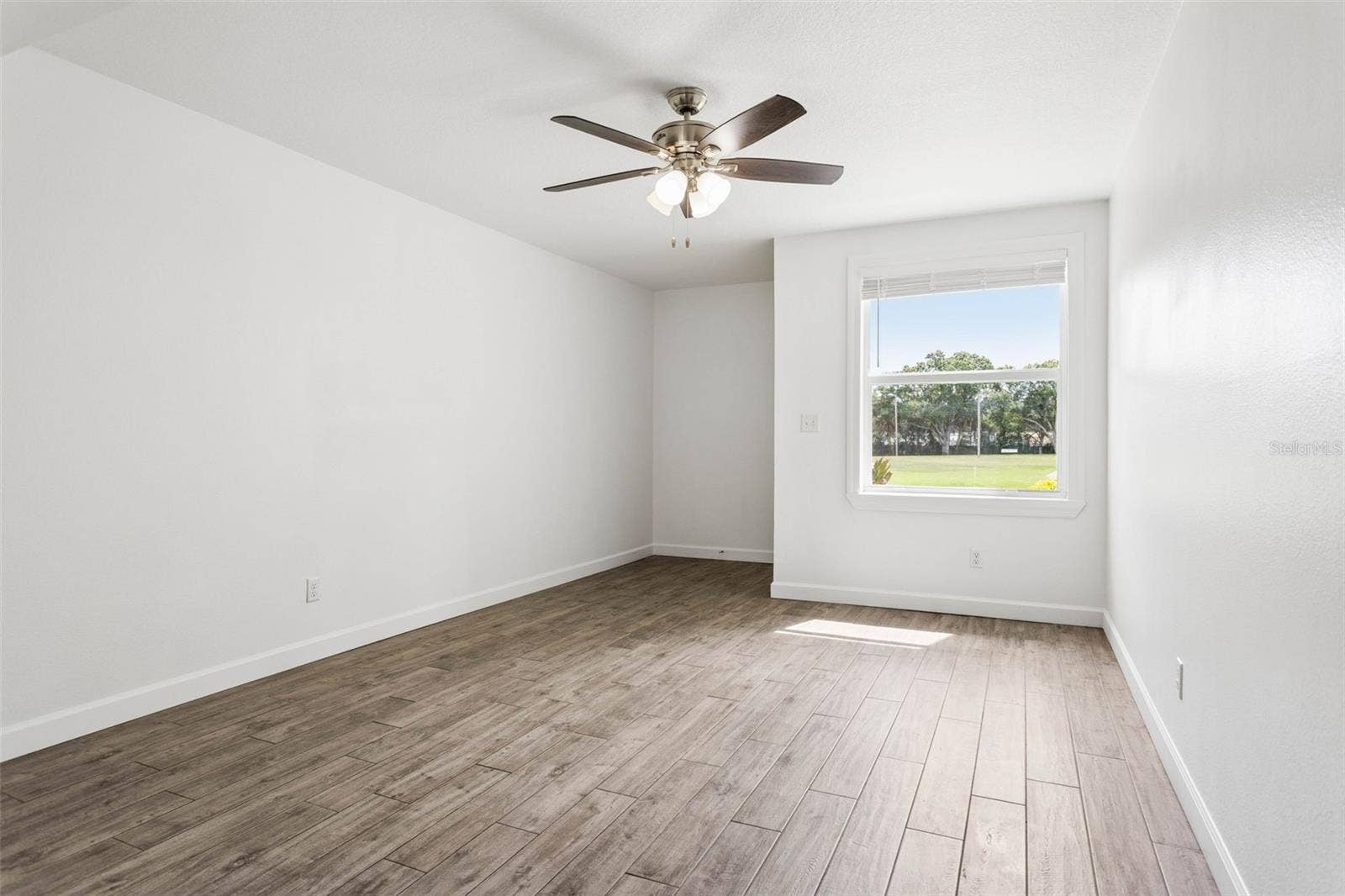 reverse view of living room