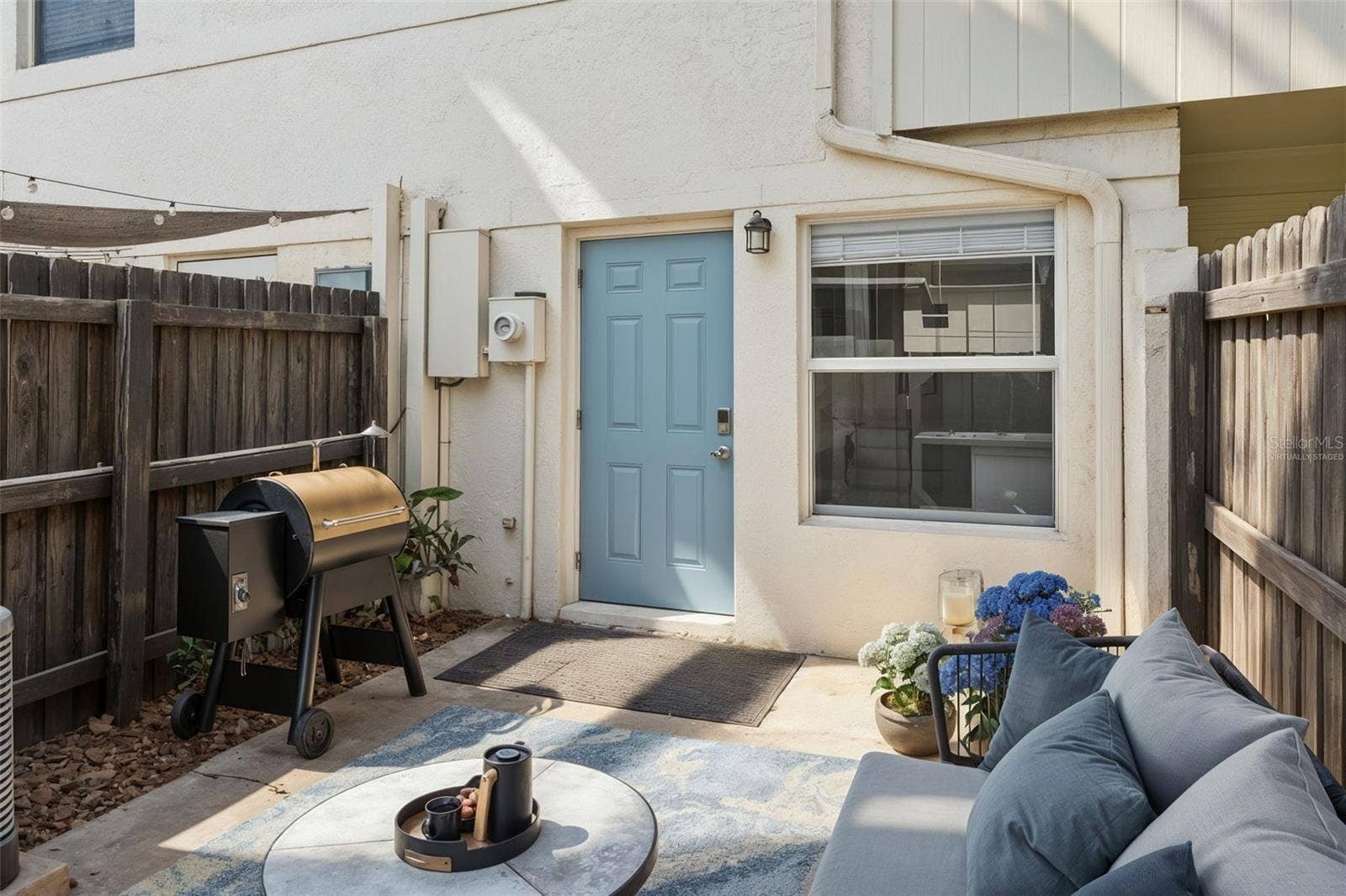 pack patio - virtually staged