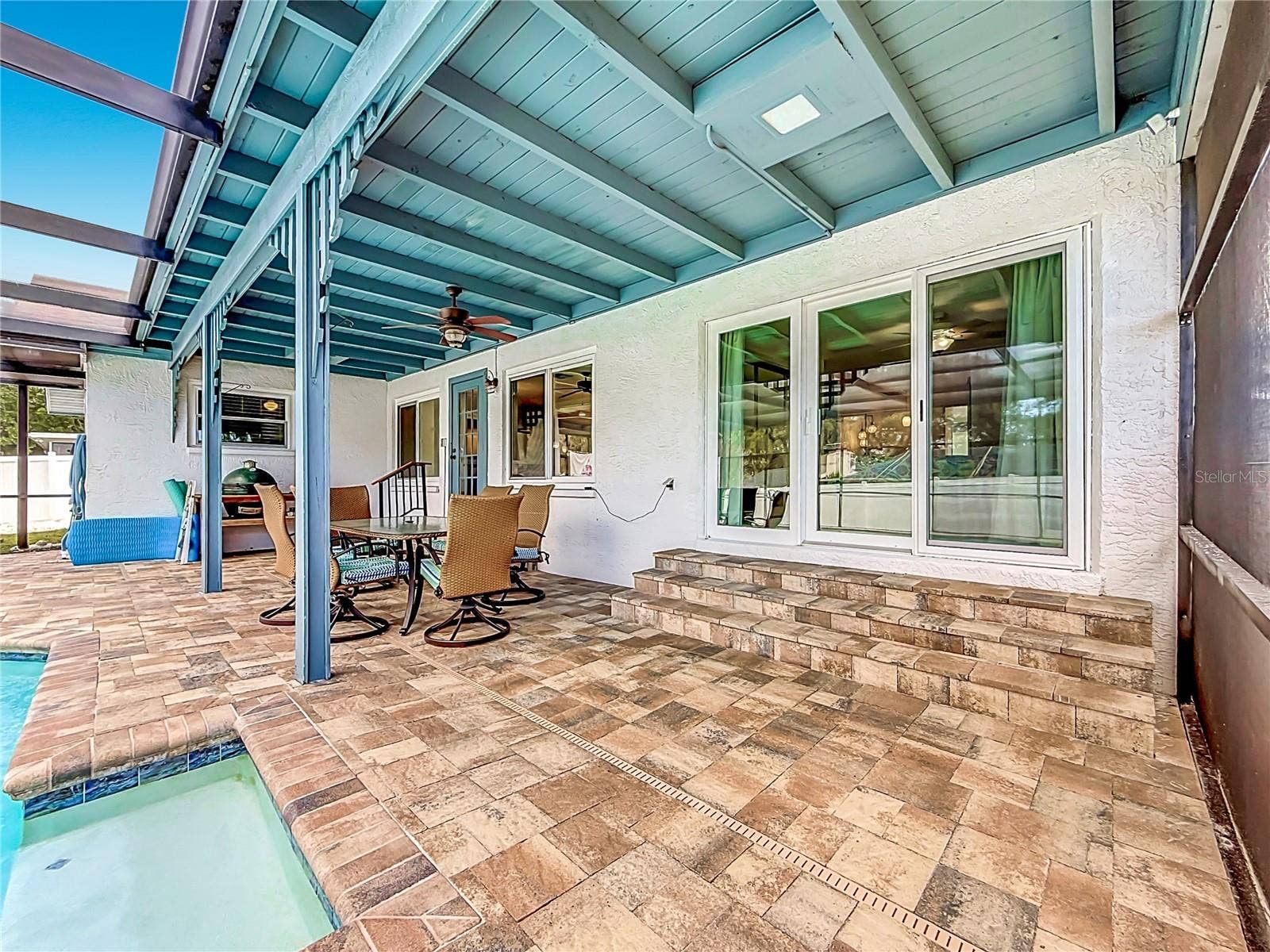 3314 ENTERPRISE ROAD E, Safety Harbor, FL 34695 Outdoor Living Space and Pool Area