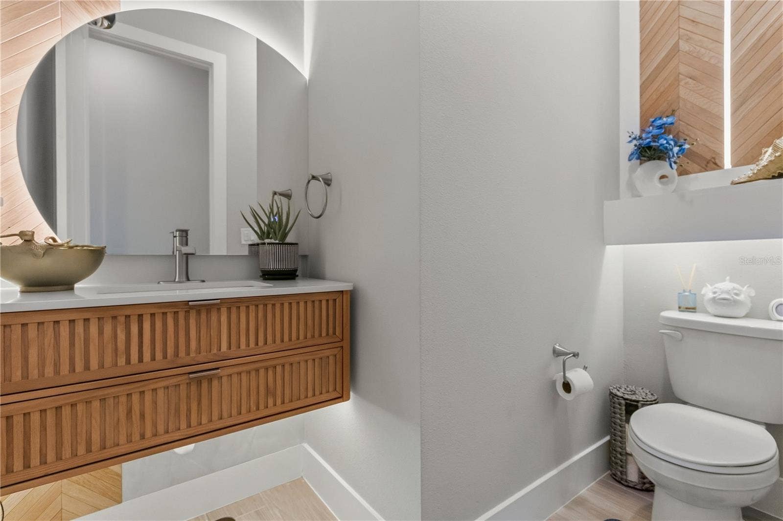 Updated Half bath - Downstairs