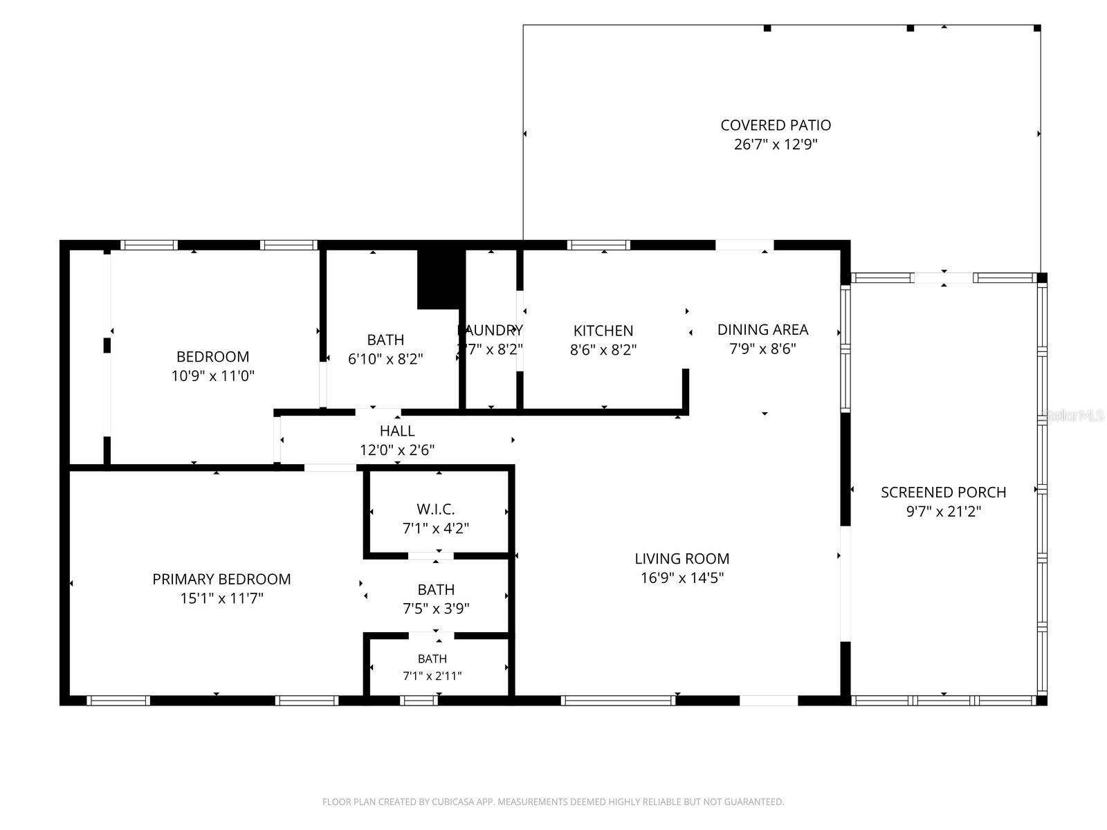 203 SEAGULL DRIVE, Tarpon Springs, FL 34689 Floor Plan