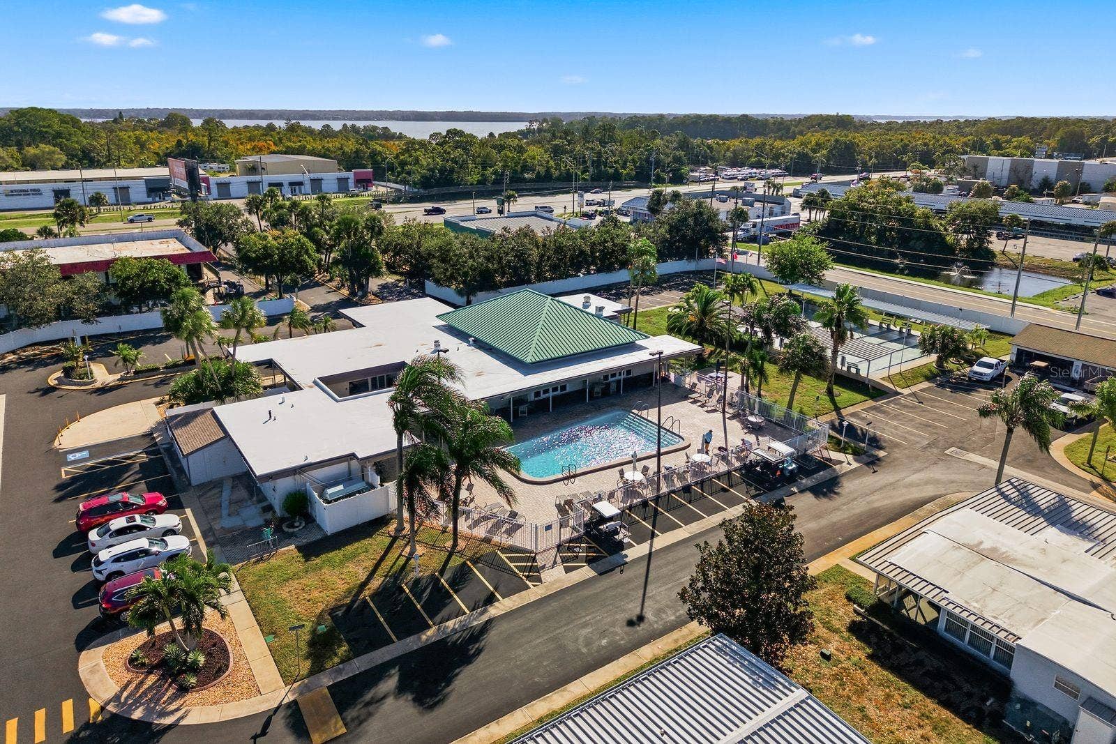 203 SEAGULL DRIVE, Tarpon Springs, FL 34689 Community Aerial