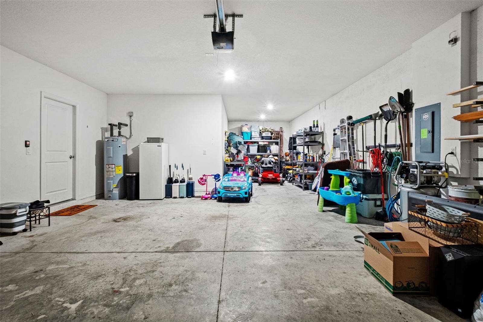 Tandem 3 car garage