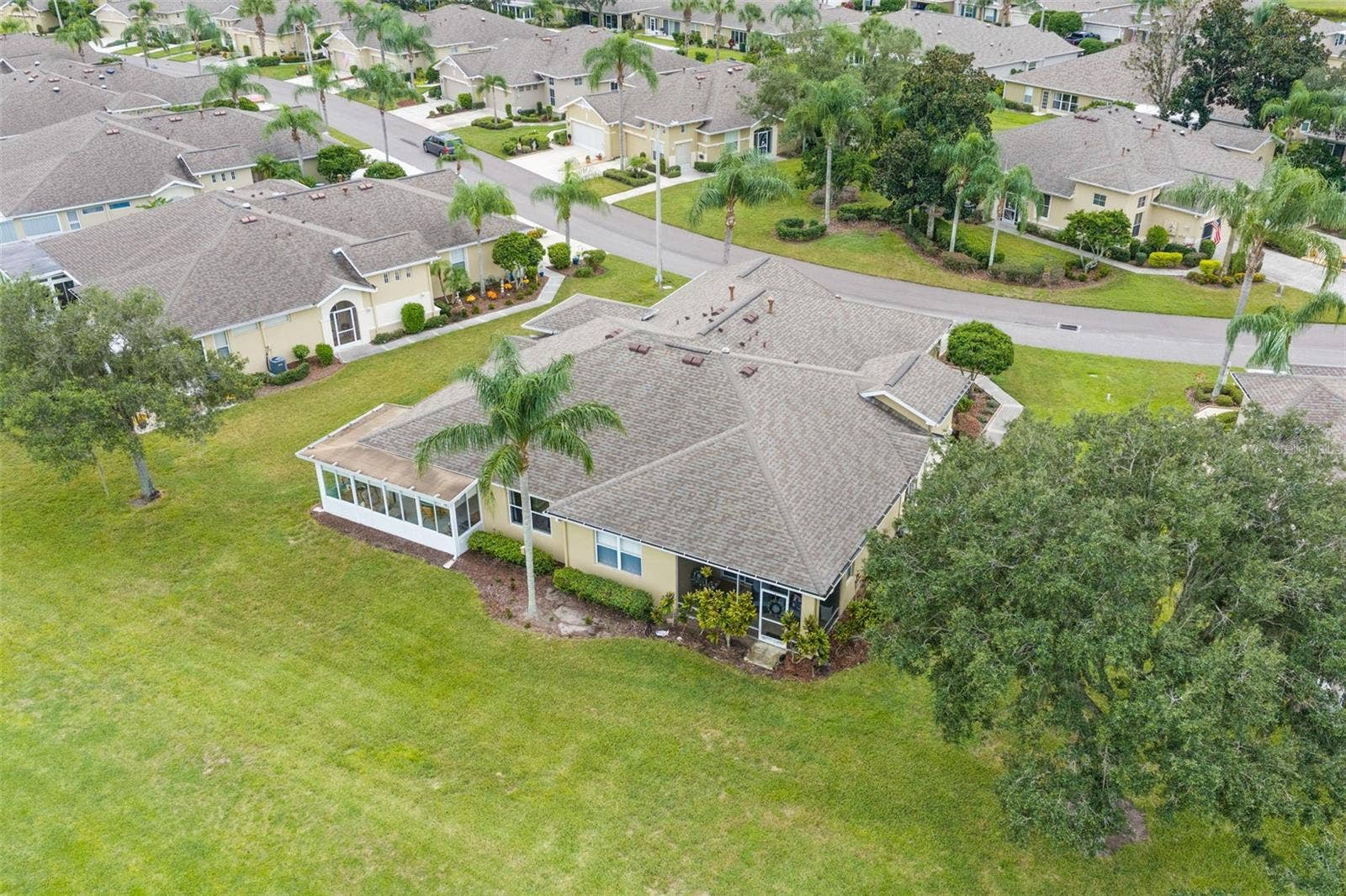 2057 INVERNESS GREENS DRIVE, Sun City Center, FL 33573 Rear Exterior