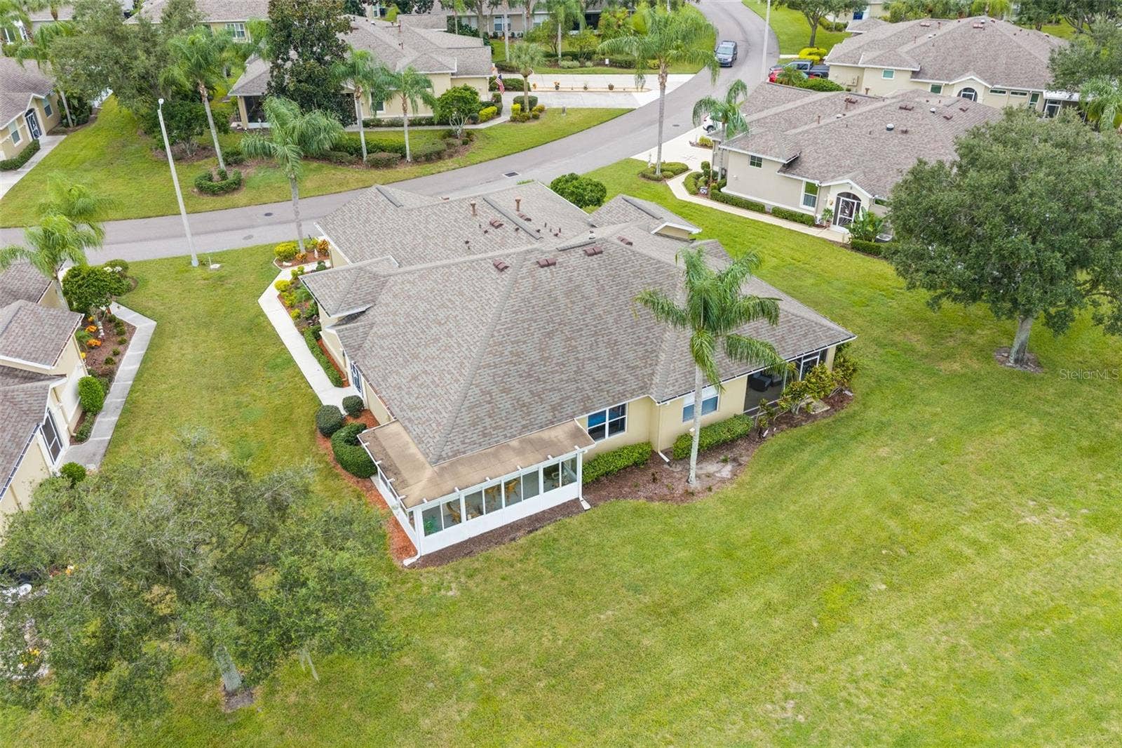 2057 INVERNESS GREENS DRIVE, Sun City Center, FL 33573 Rear Exterior