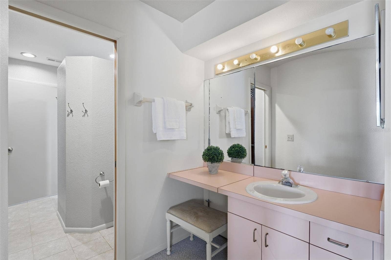 Primary Dressing Area/Storage Behind Vanity