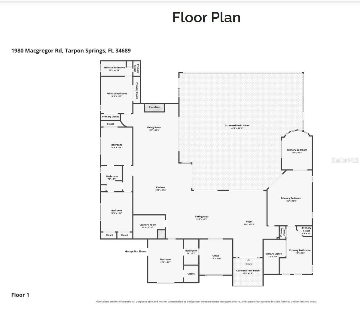 1980 MAC GREGOR ROAD, Tarpon Springs, FL 34689 1980 MAC GREGOR ROAD, Tarpon Springs, FL 34689