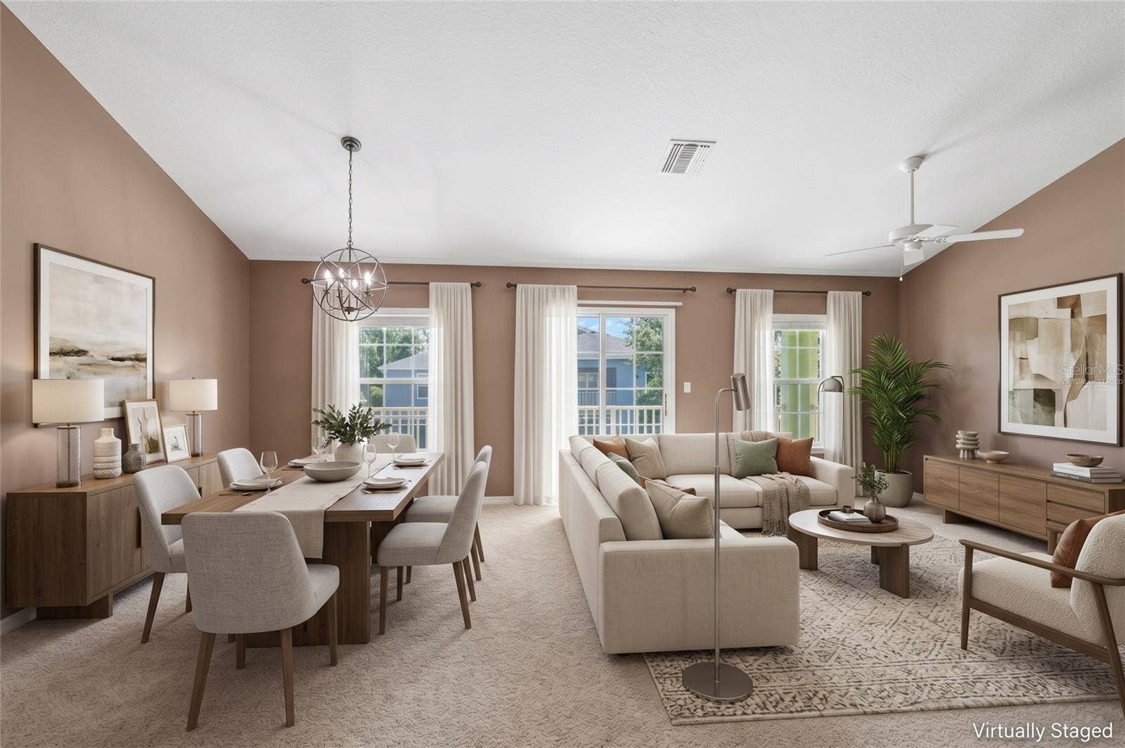 7703 RED MILL CIRCLE, New Port Richey, FL 34653 Virtually Staged
