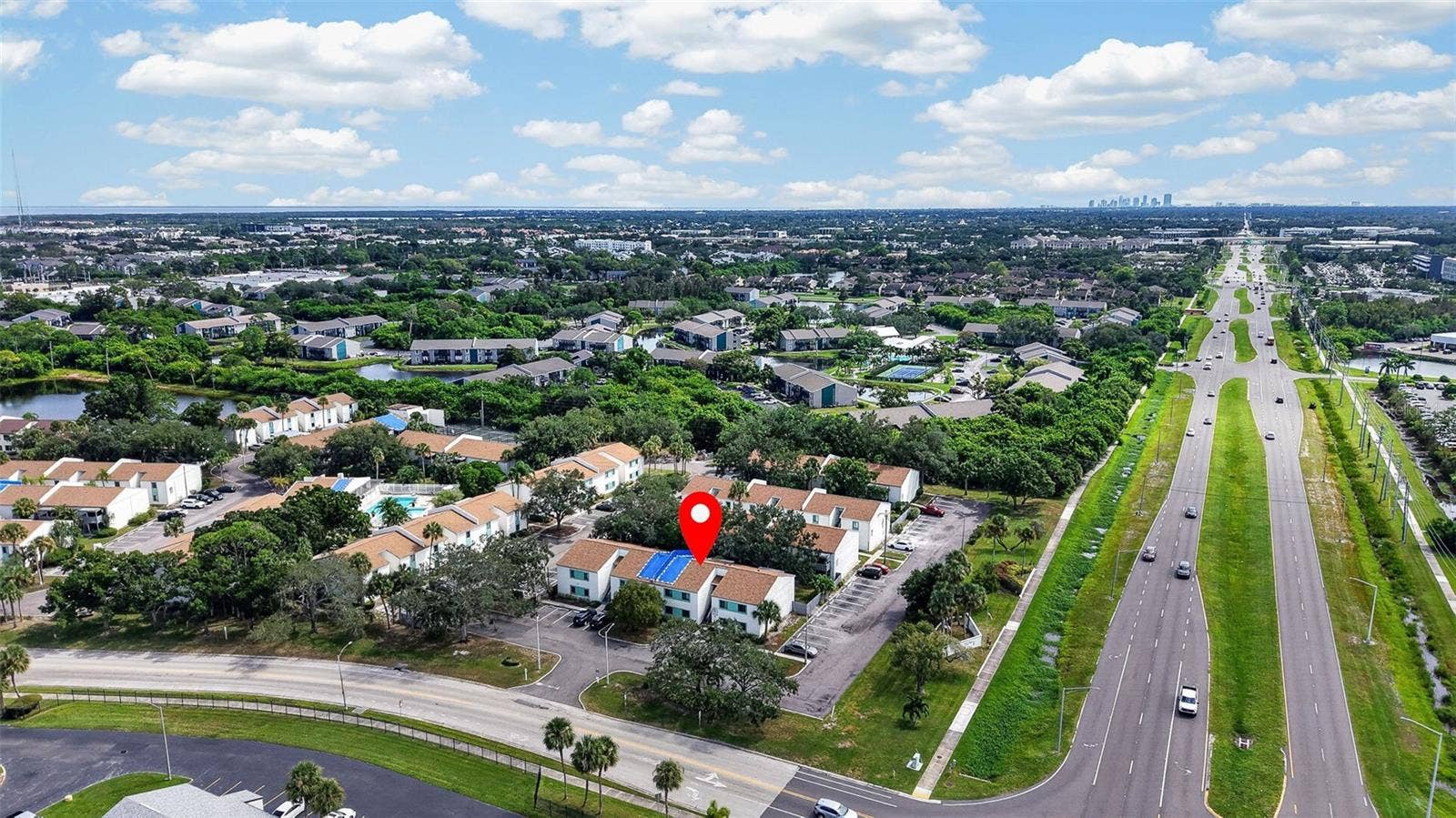 876 116TH AVENUE N, #103, St Petersburg, FL 33716 9th Street corridor with DTSP in the distance
