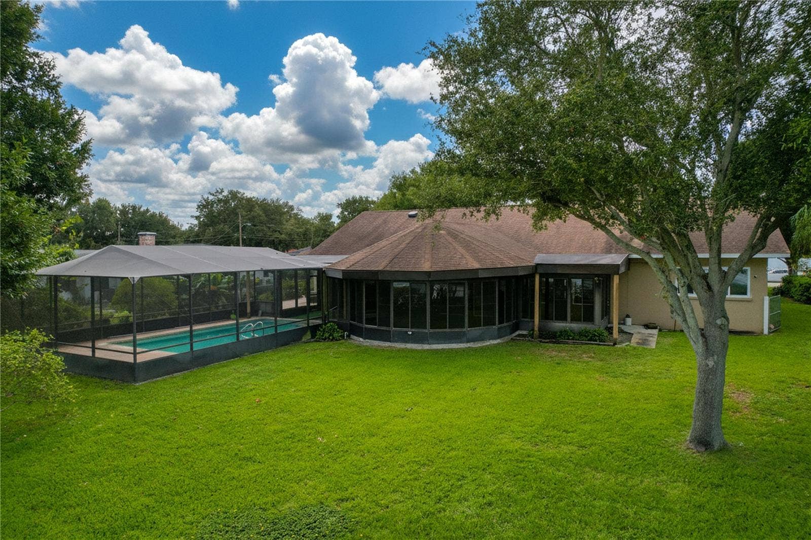 1348 EDGEWATER BEACH DRIVE, Lakeland, FL 33805 Backyard