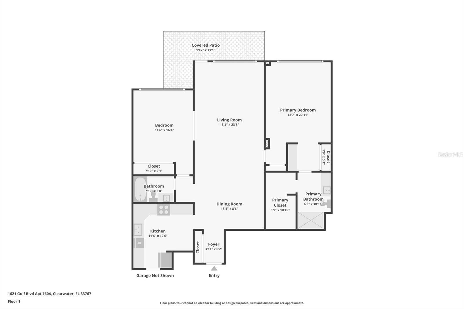 1621 GULF BOULEVARD, #1604, Clearwater, FL 33767
