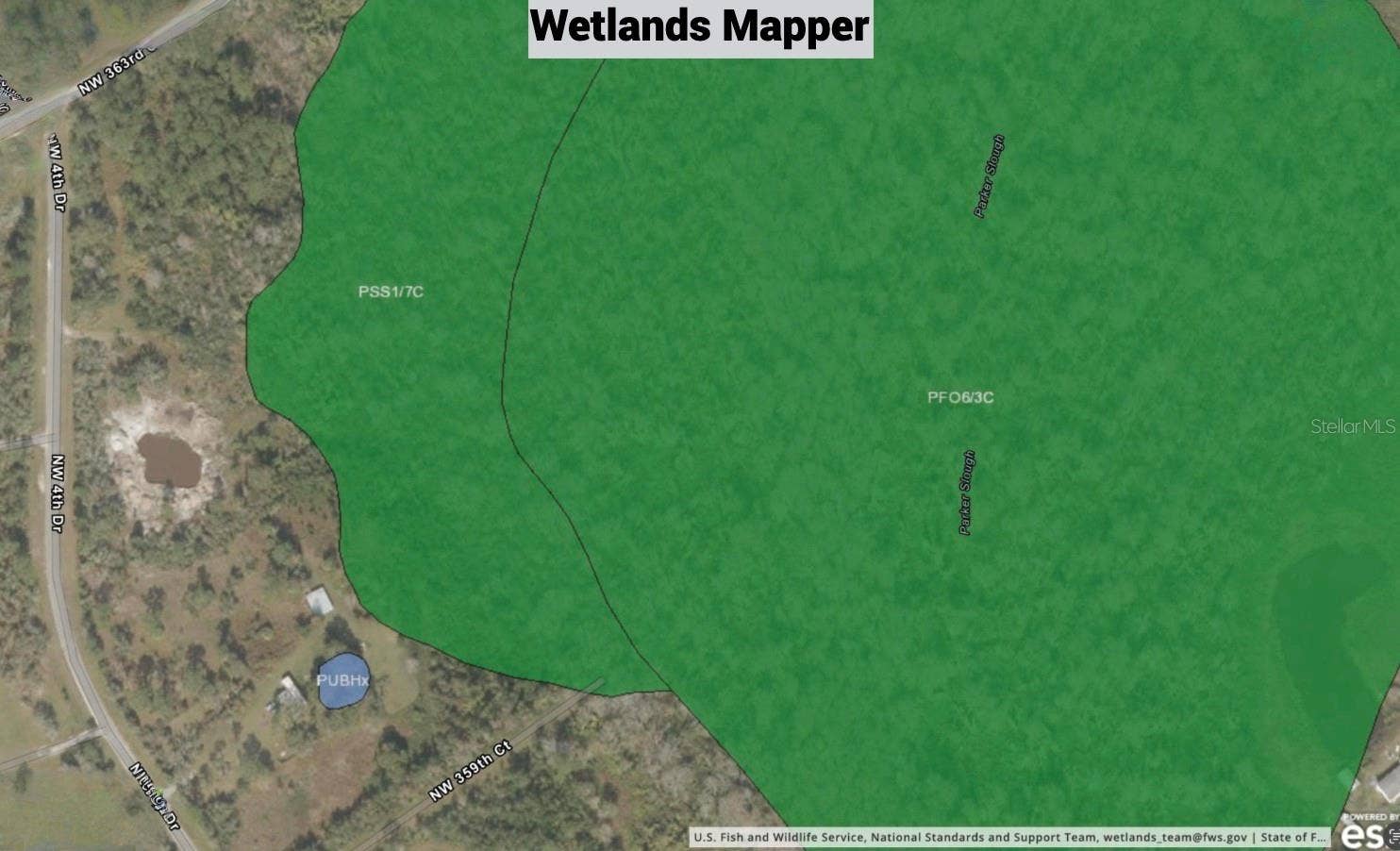 325 NW 359TH COURT, Okeechobee, FL 34972 Wetlands Mapper