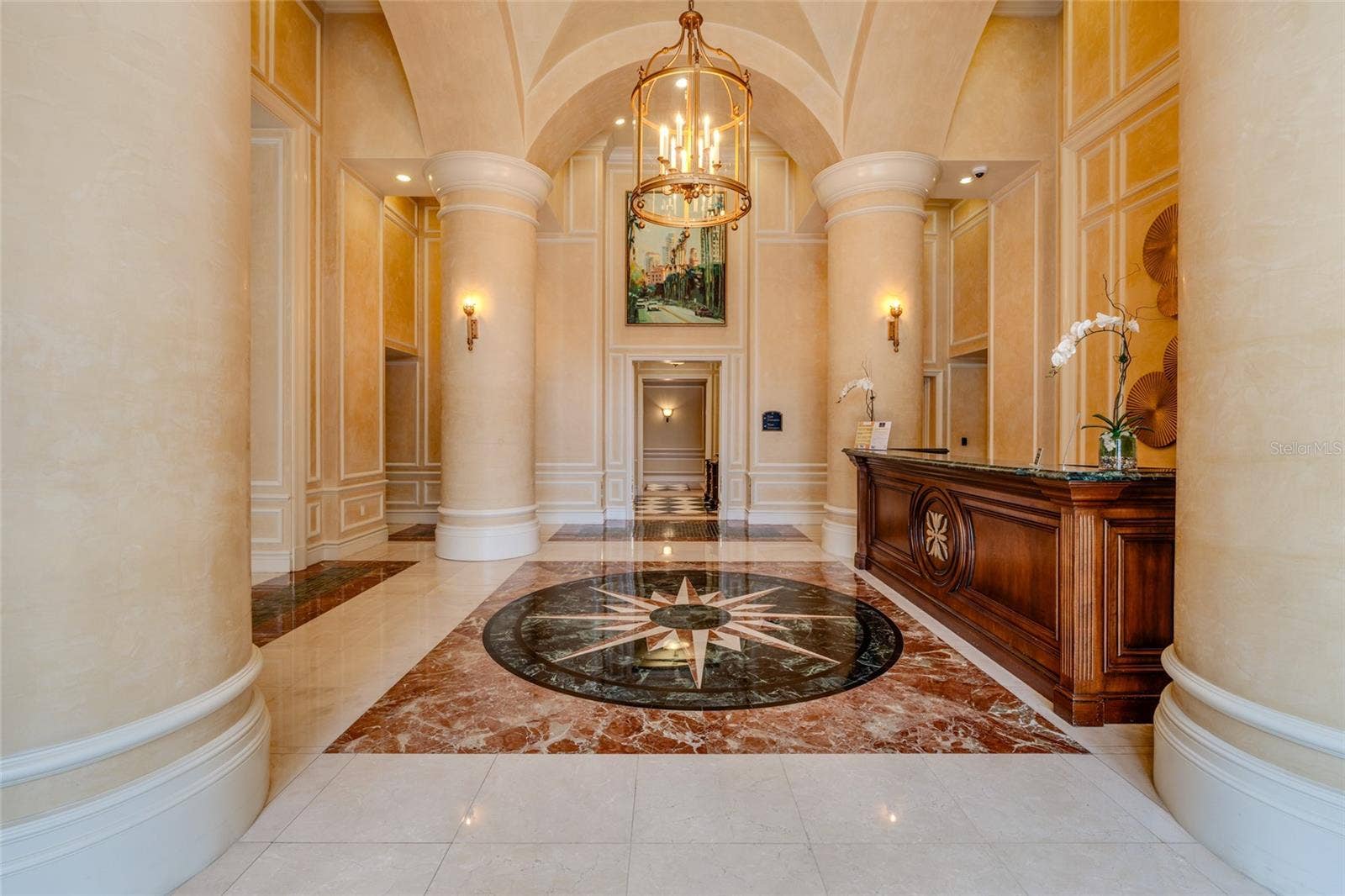 Parkshore Plaza Front Lobby with 24-hour concierge service