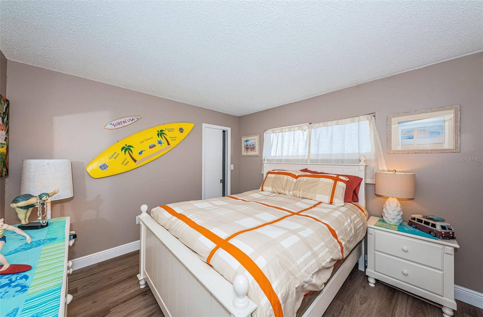 Second bedroom with walk-in closet