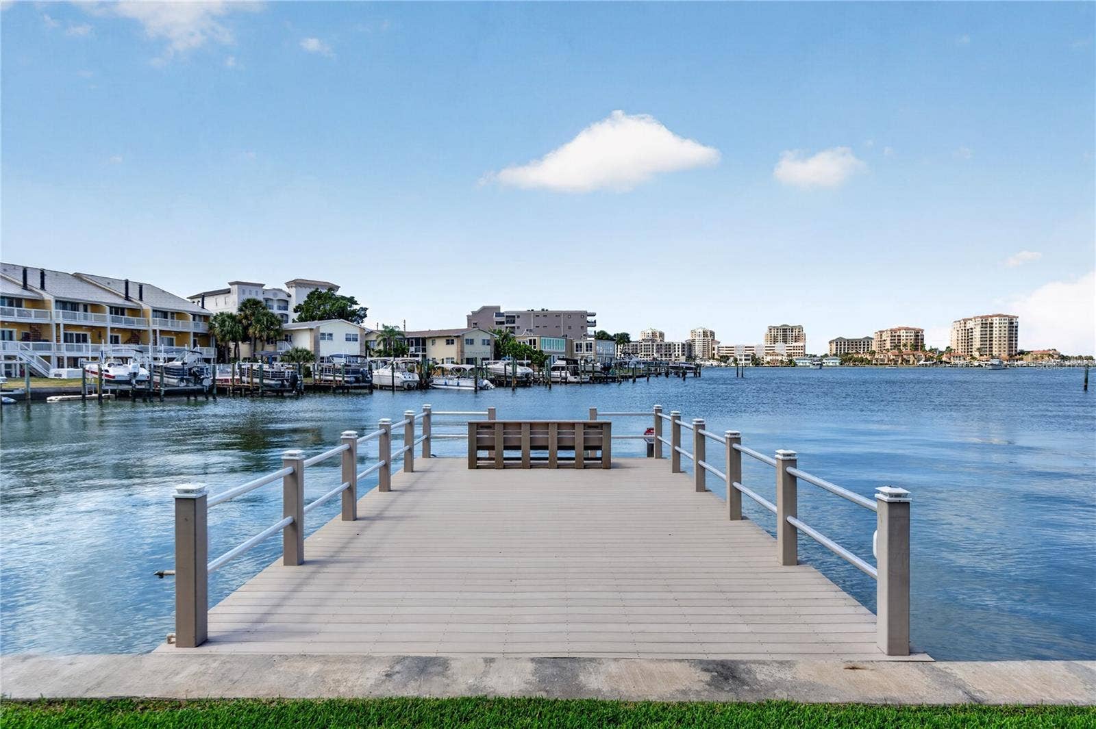 400 LARBOARD WAY, #106, Clearwater, FL 33767 Dock Area, Sit out and enjoy the views