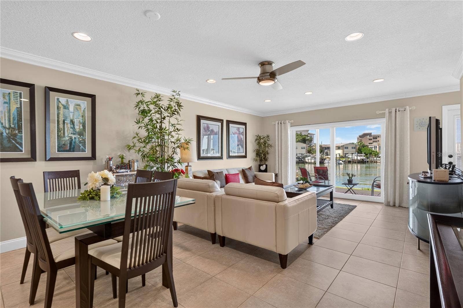 400 LARBOARD WAY, #106, Clearwater, FL 33767 Dining and Living Room
