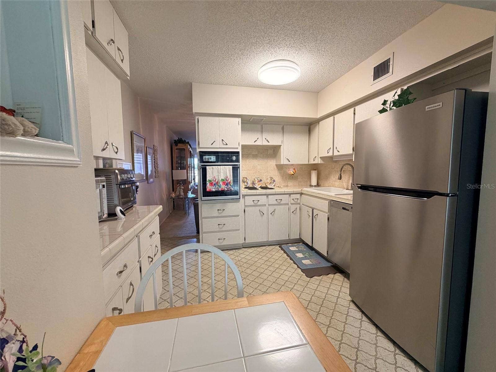 Storage on Both sides of the kitchen