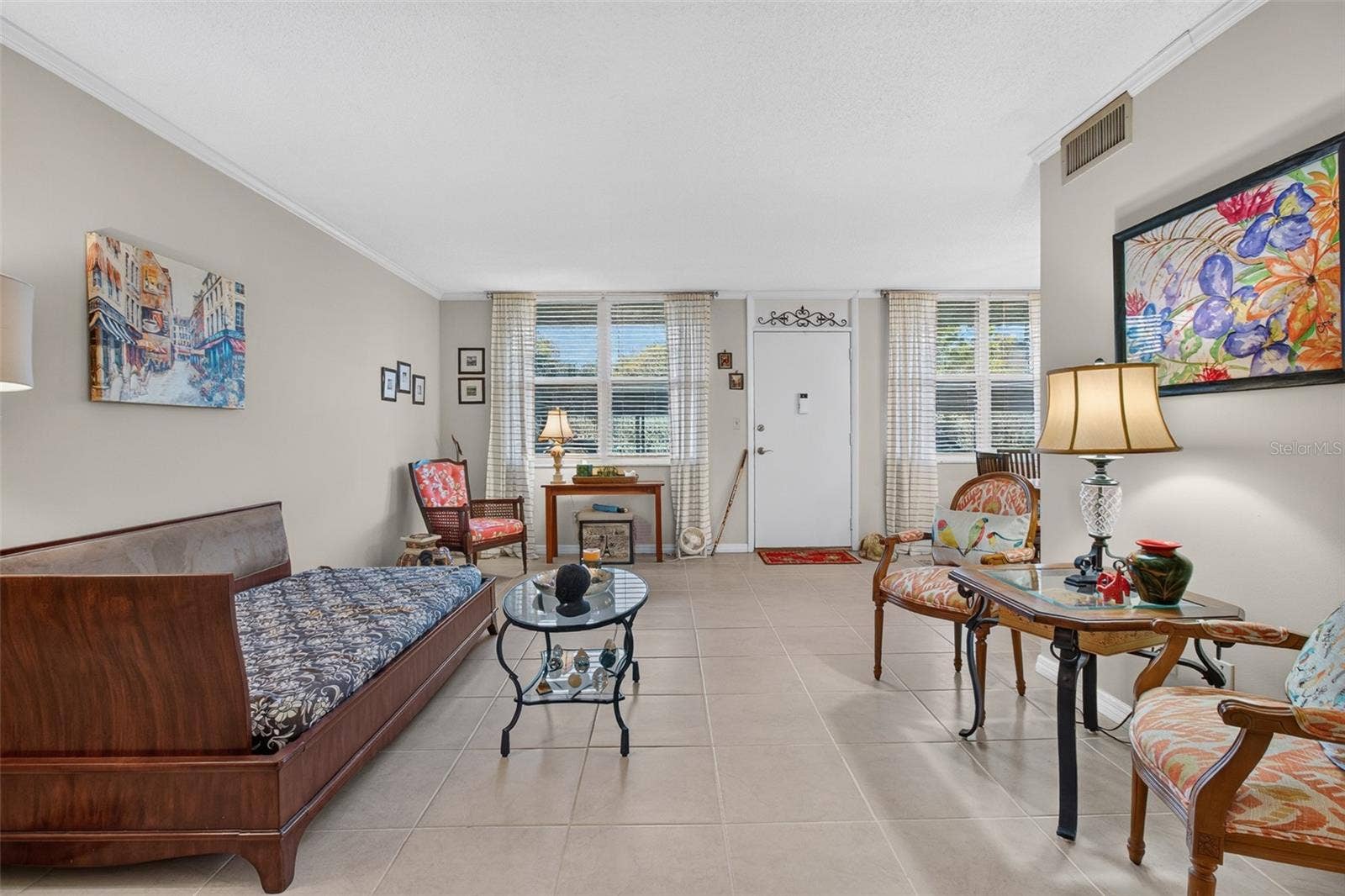 5095 BAY STREET NE, #104, St Petersburg, FL 33703 View from ensuite bedroom