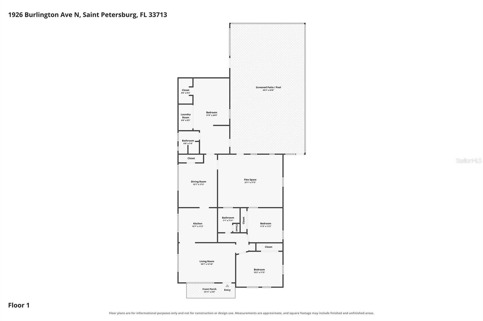 1926 BURLINGTON AVENUE N, St Petersburg, FL 33713