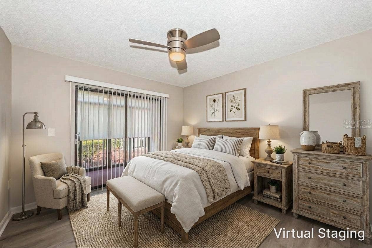 2591 COUNTRYSIDE BOULEVARD, #5106, Clearwater, FL 33761 Virtually staged guest room