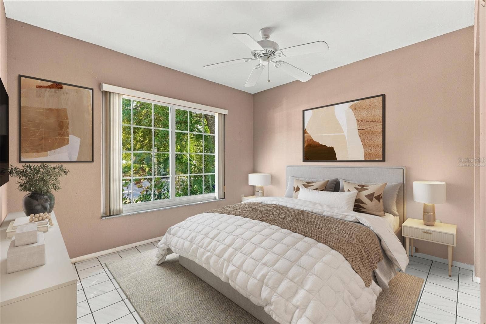1111 THAYER STREET, #1111, Safety Harbor, FL 34695 Virtually staged Guest Bedroom