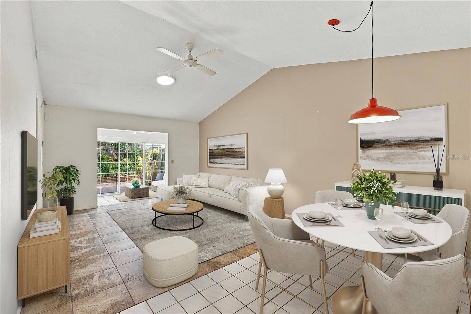 1111 THAYER STREET, #1111, Safety Harbor, FL 34695 Virtural Staging in Living room