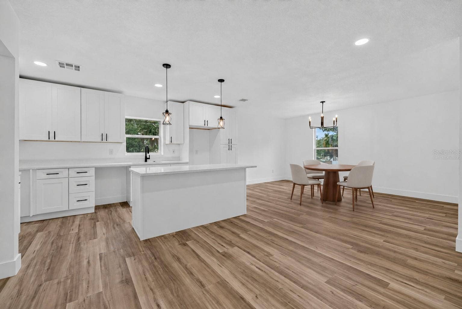 VIRTUALLY STAGED. Second Floor Kitchen. Appliances ARE SCHEDULED FOR DELIVERY