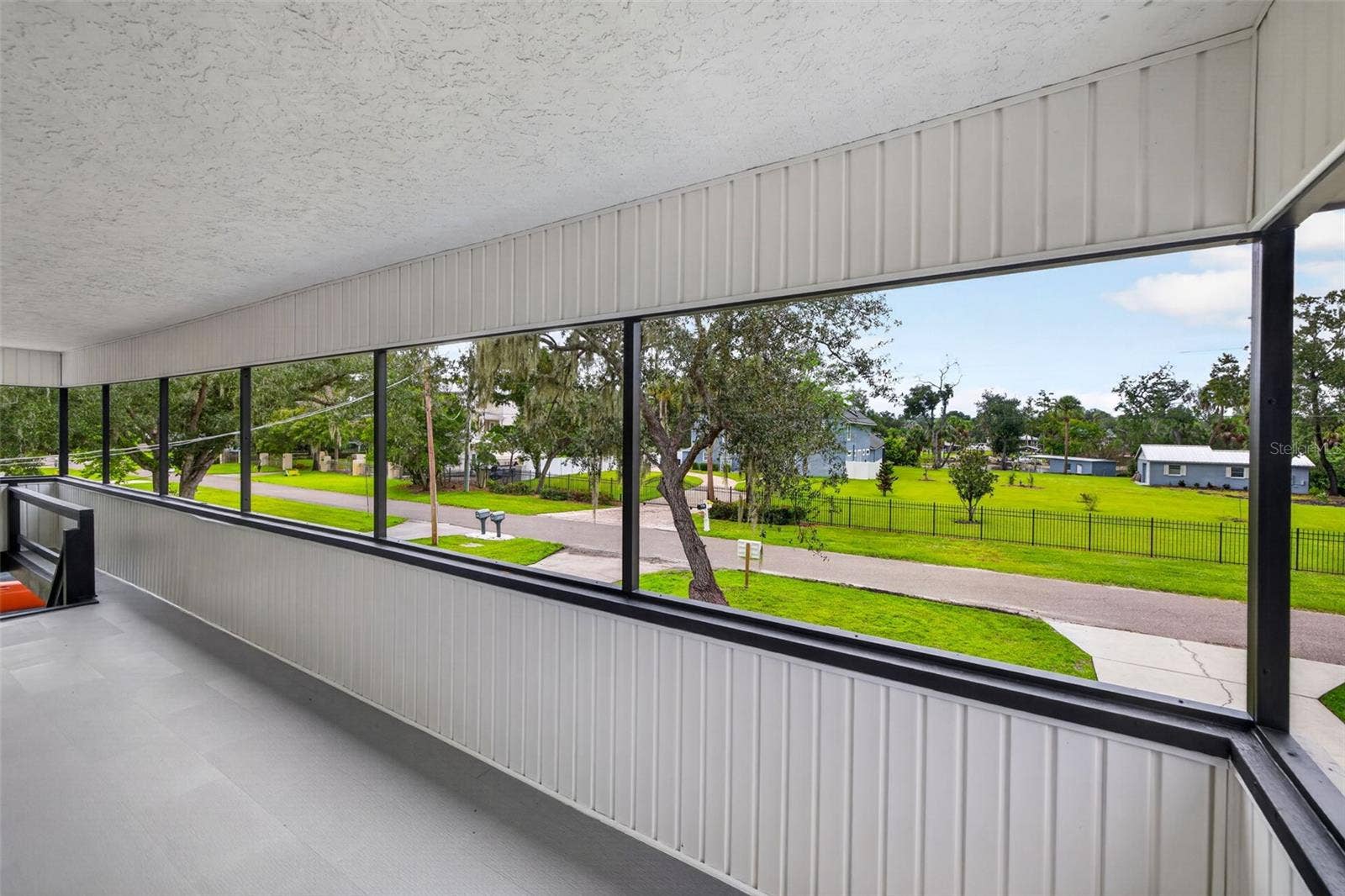 Second Floor Covered Balcony
