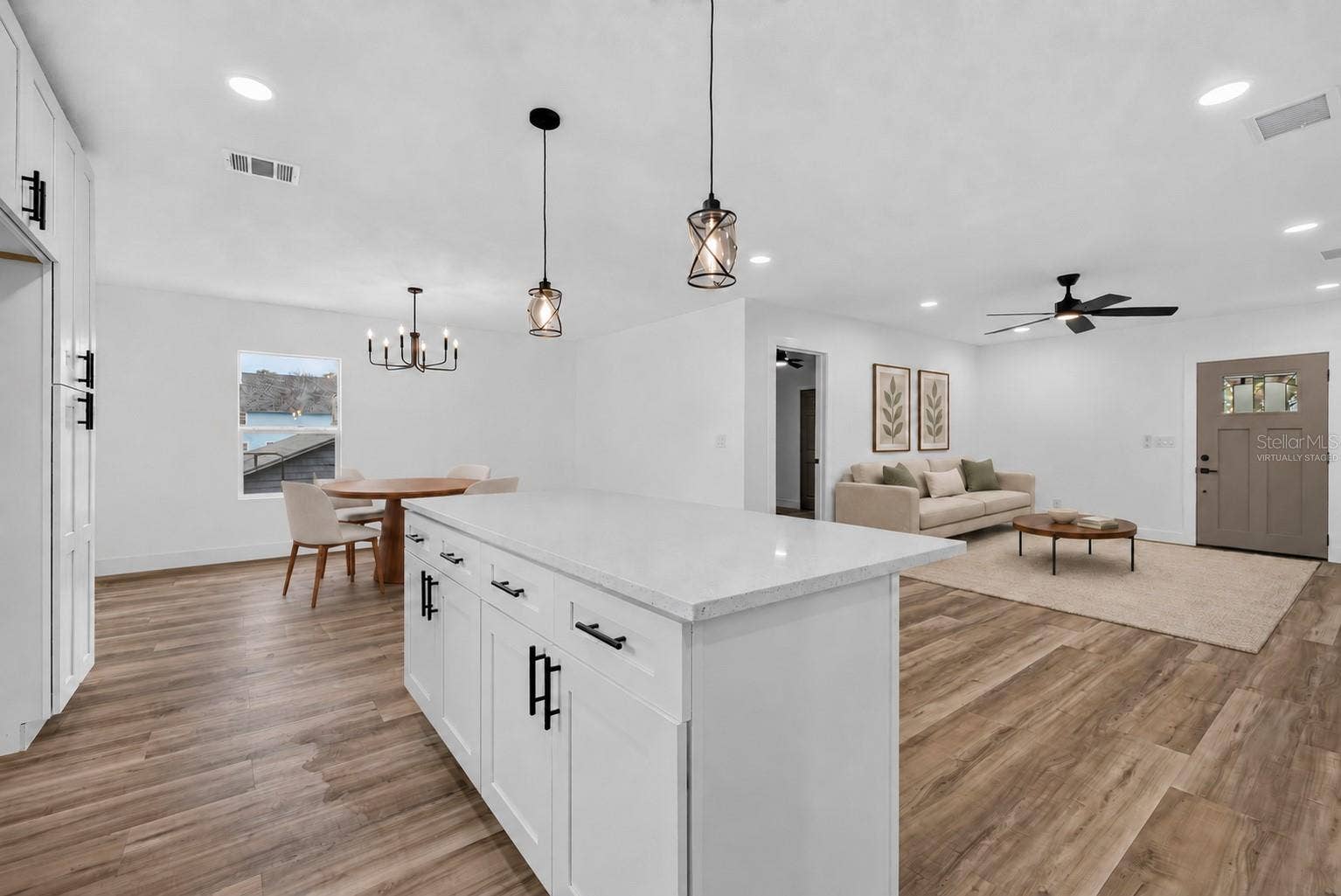 VIRTUALLY STAGED. Second Floor Kitchen