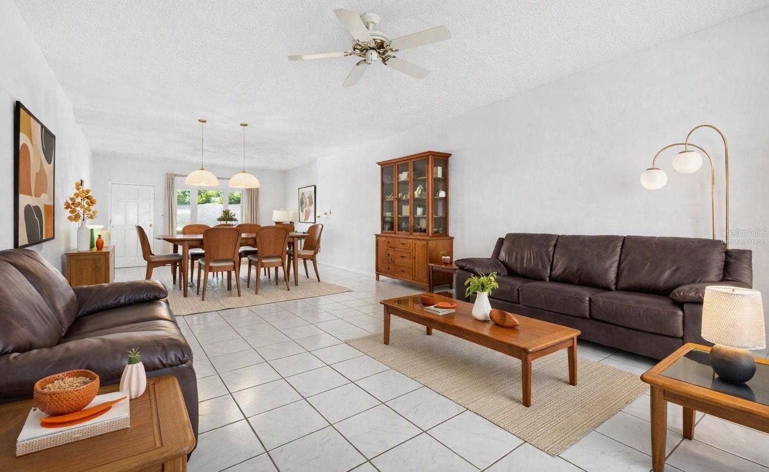 2221 SWEDISH DRIVE, #53, Clearwater, FL 33763 Virtually Staged Utilizing the existing furniture