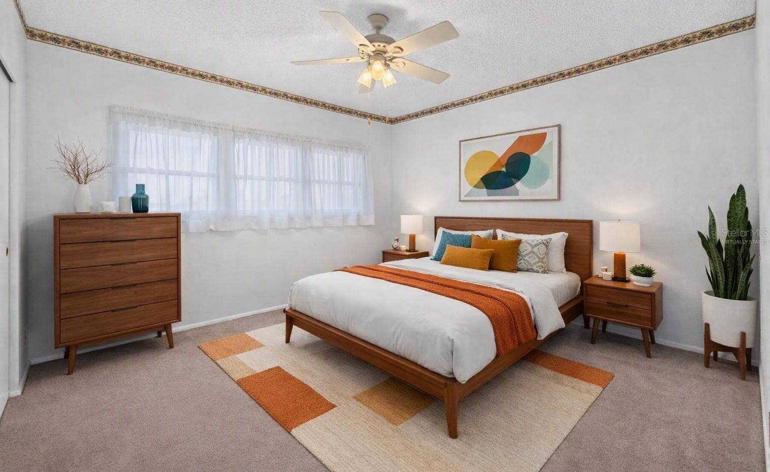 2221 SWEDISH DRIVE, #53, Clearwater, FL 33763 Virtually Staged - Guest Bedroom