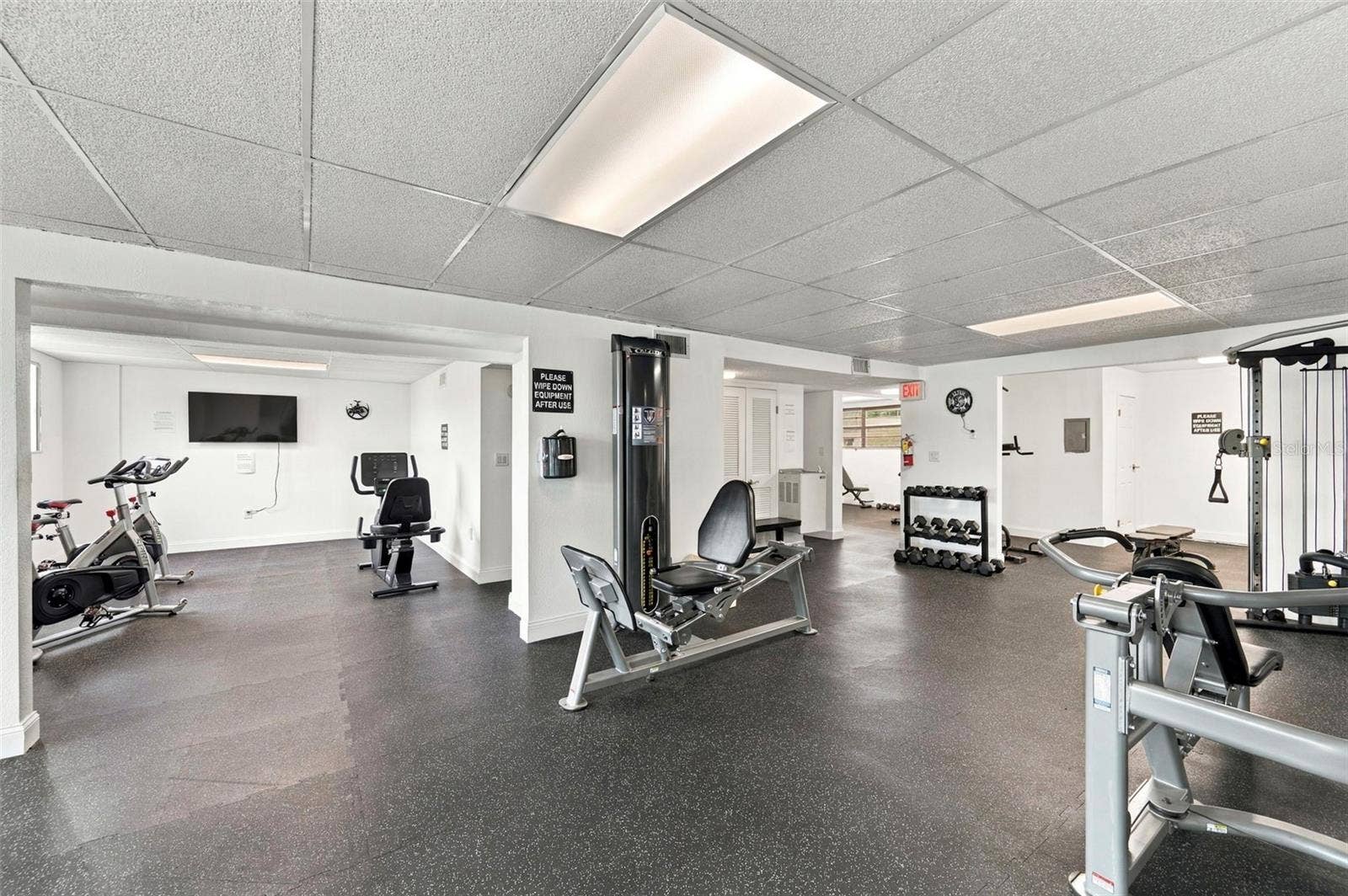 427 BOCA CIEGA POINT BOULEVARD N, St Petersburg, FL 33708 Renovated Gym overlooking the intercostal