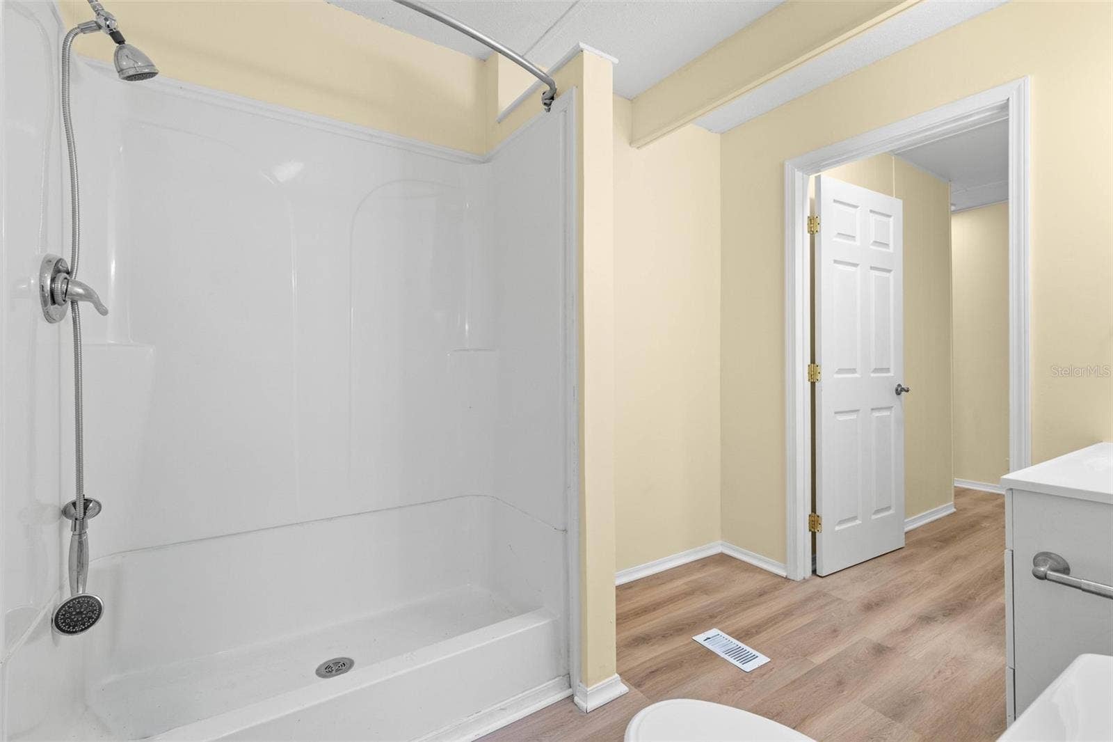 guest bath with walk in shower