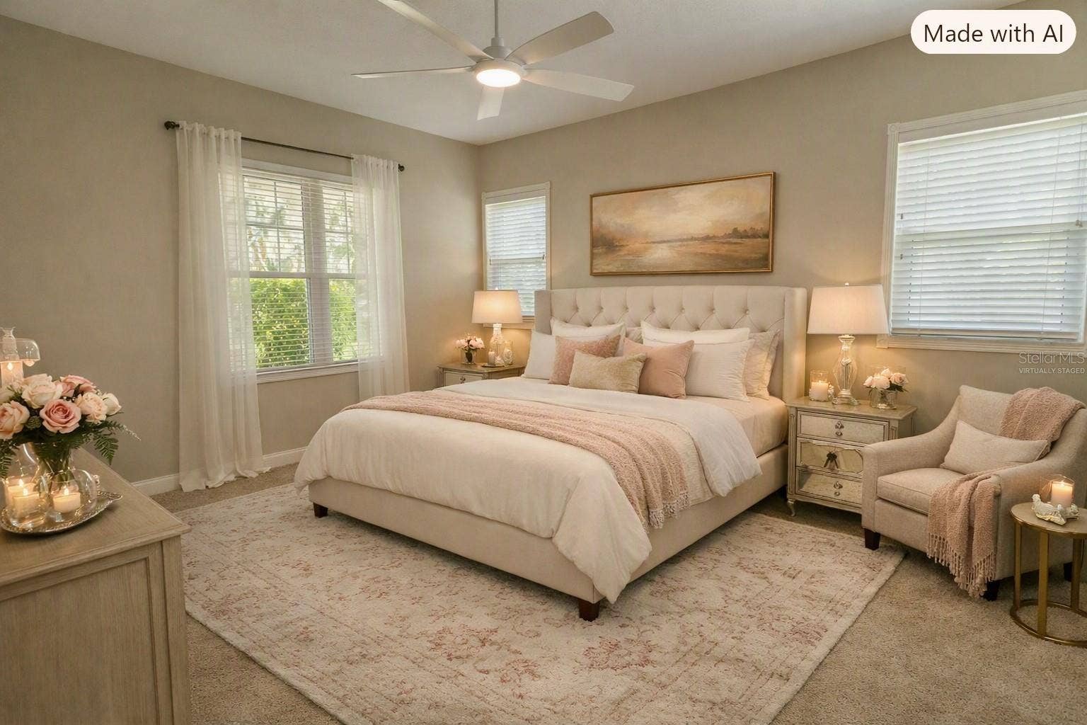 8917 EAGLE WATCH DRIVE, Riverview, FL 33578 Virtually Staged Primary Bedroom