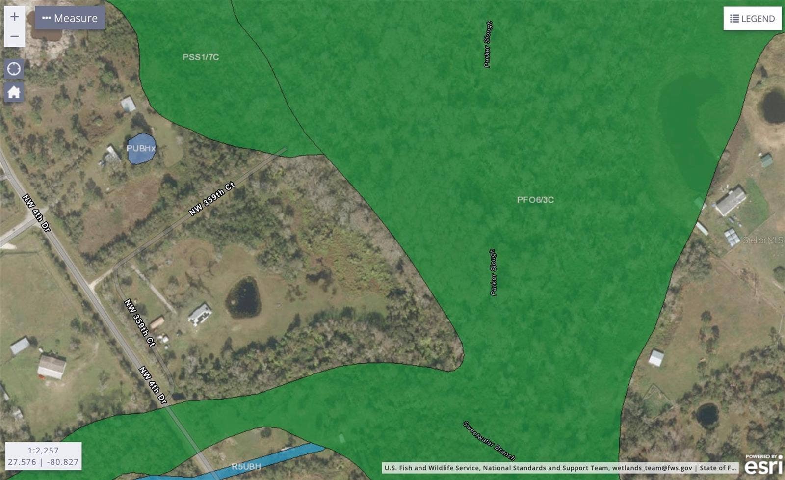 320 NW 359TH COURT, Okeechobee, FL 34972 Wetlands Mapper