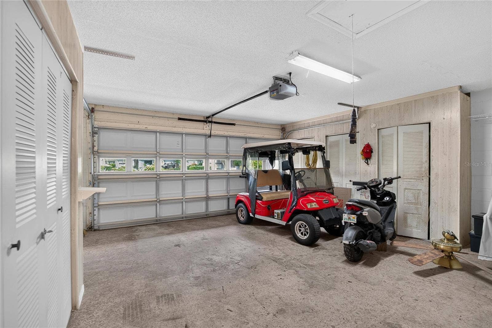 1308 LELAND DRIVE, #1308, Sun City Center, FL 33573 Two-Car Garage Interior