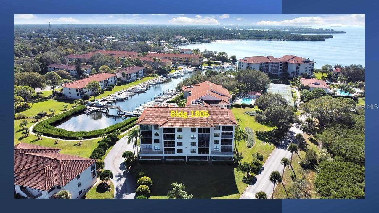 1806 MARINER DRIVE, #318, Tarpon Springs, FL 34689 For boating out to the Gulf, there are no bridges, and an all tide access to the Gulf.