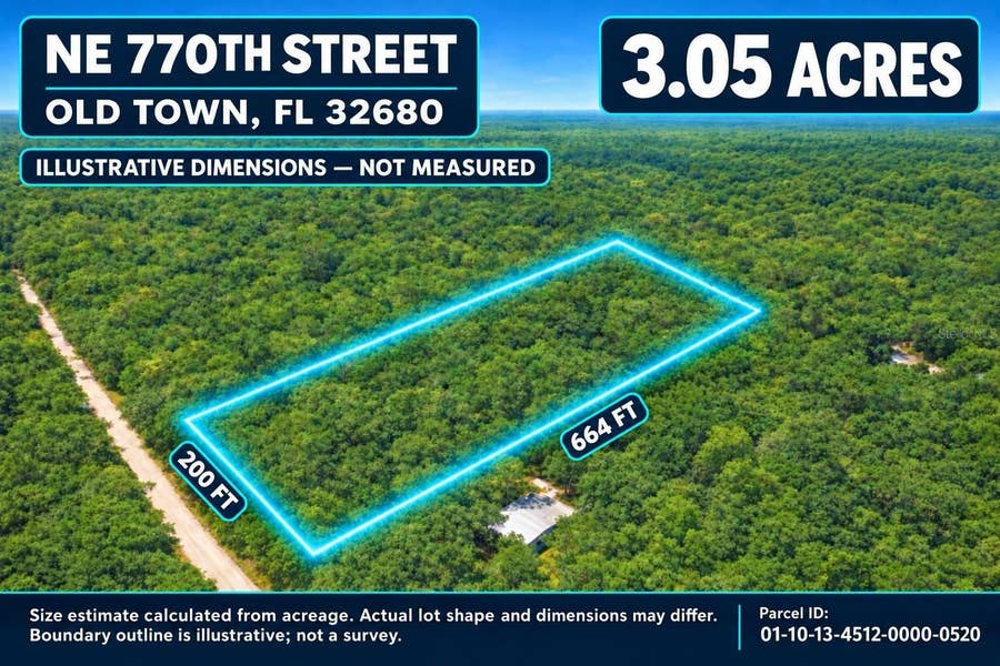 Property photo for NE 770TH STREETS, Old Town, FL
