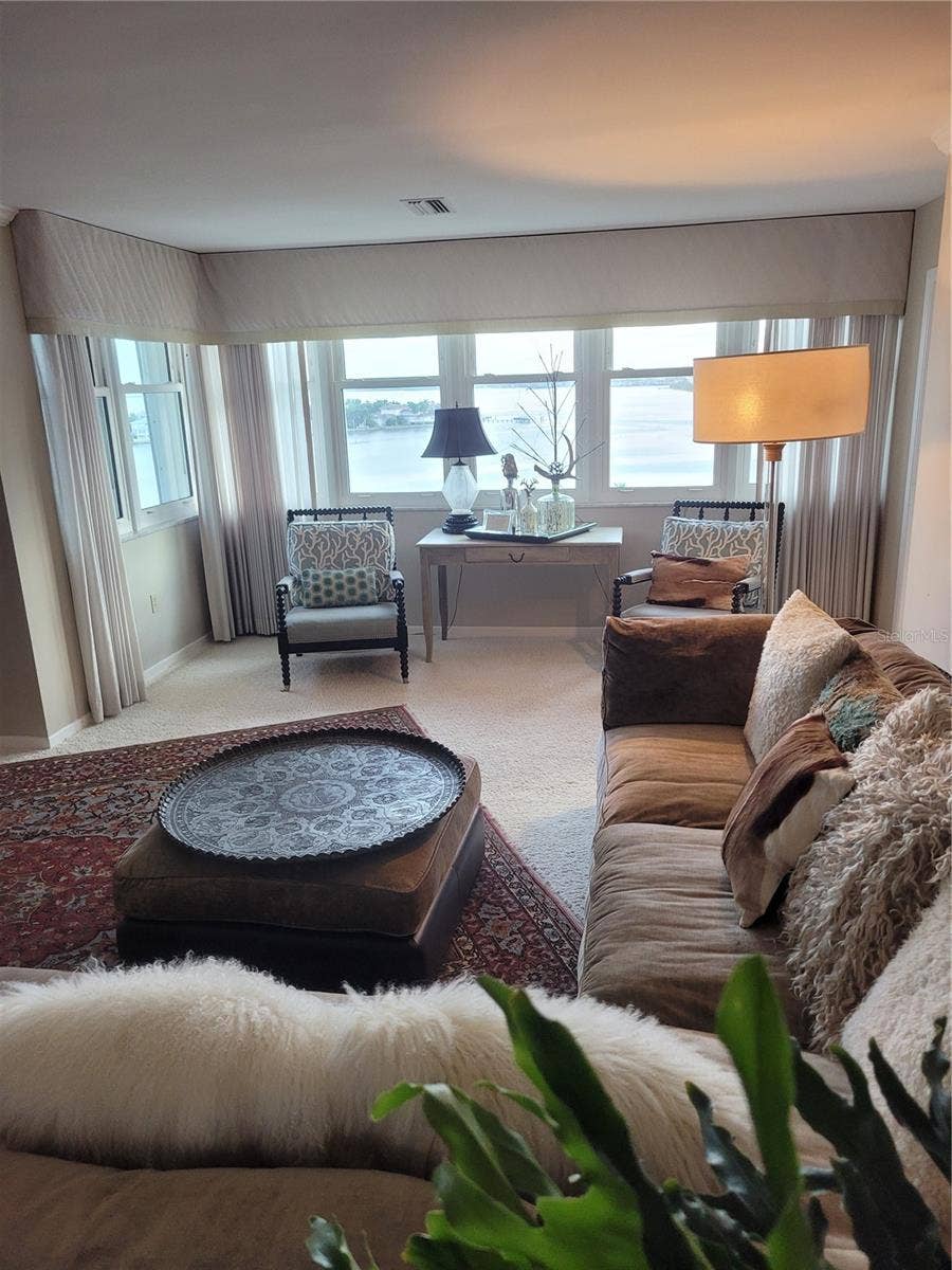 Another Sitting Area Looking Out to The Water