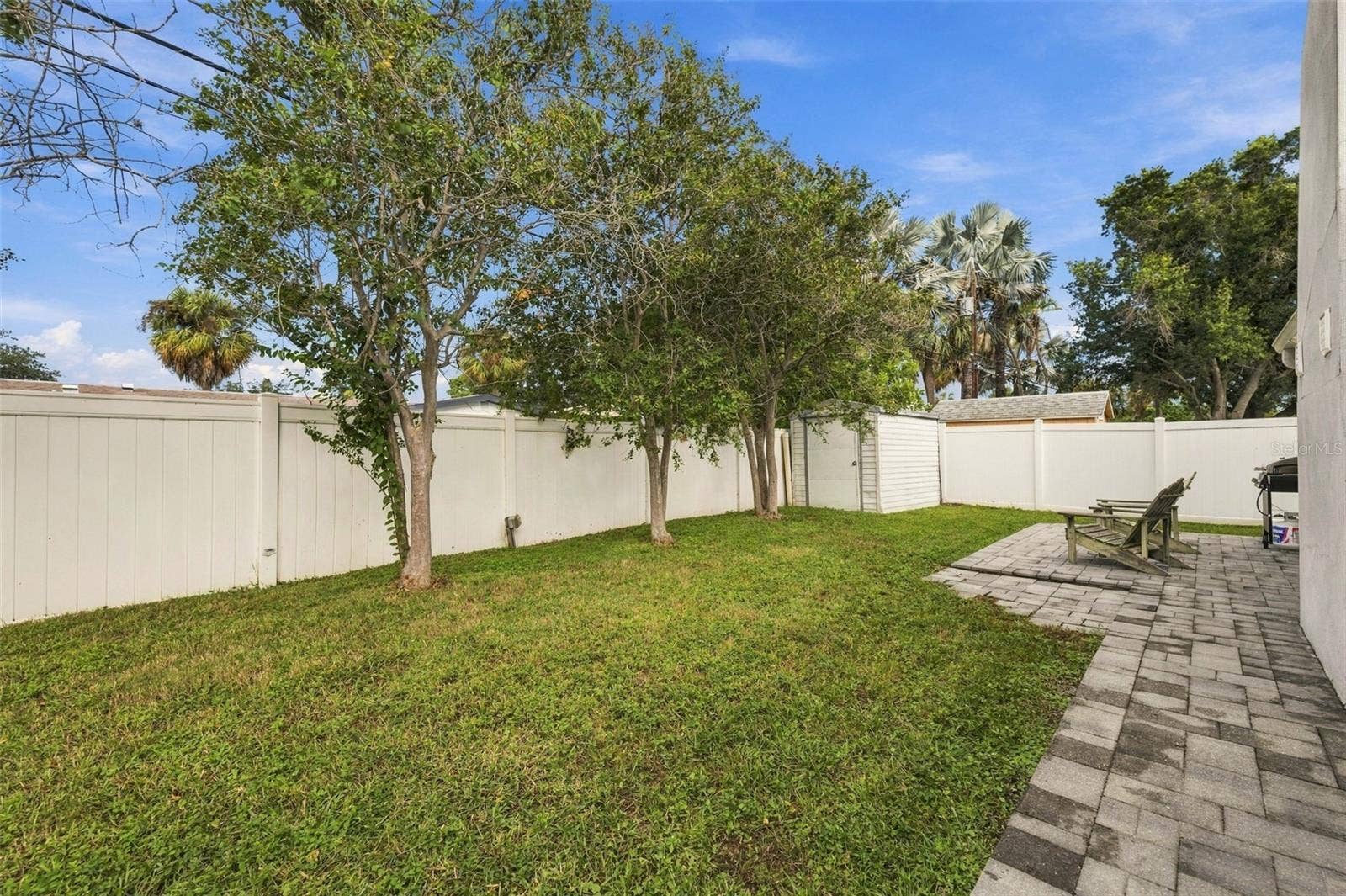 Fenced-In Private Backyard