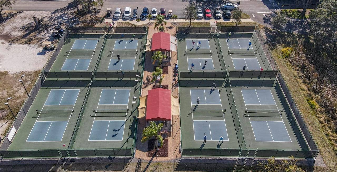 2617 NEWCOMB COURT, Sun City Center, FL 33573 Pickleball courts