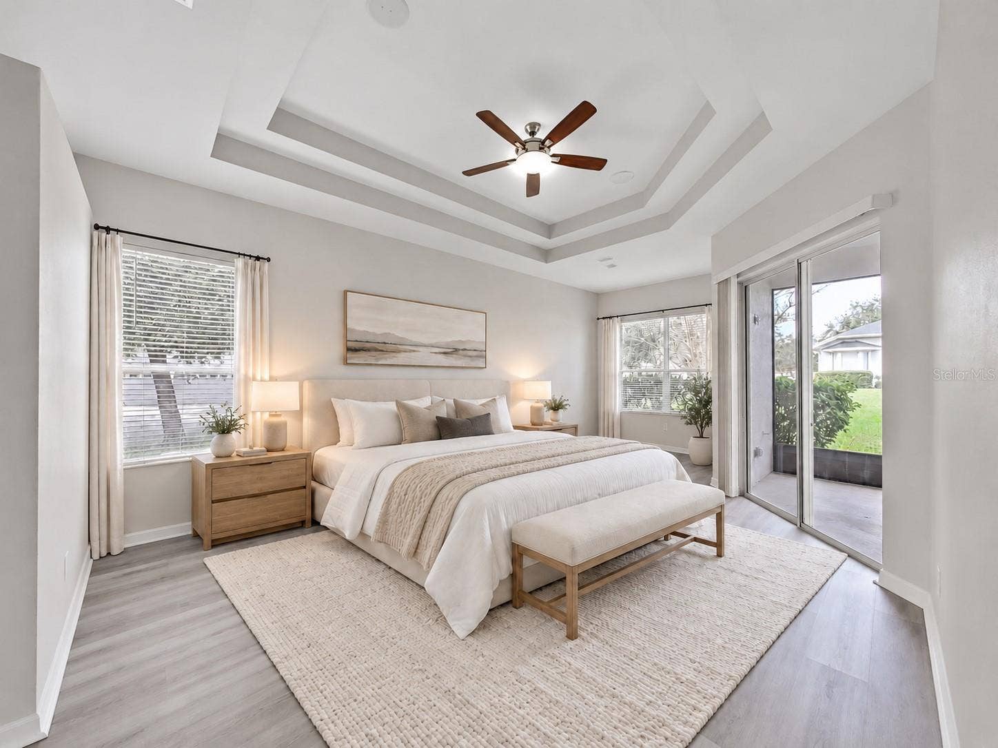 9310 MANGROVE COURT, Tampa, FL 33647 visual staging:master bedroom