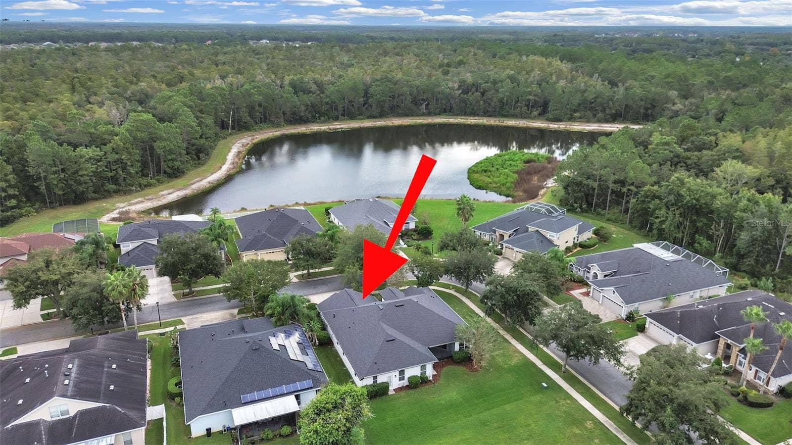 9310 MANGROVE COURT, Tampa, FL 33647 bird view