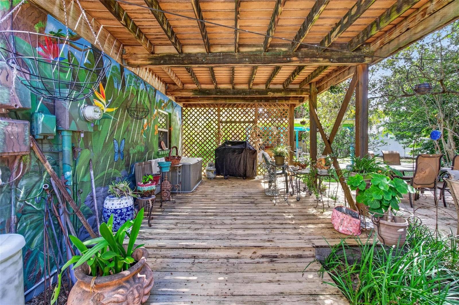 690 2ND STREET S, Safety Harbor, FL 34695 Covered Deck
